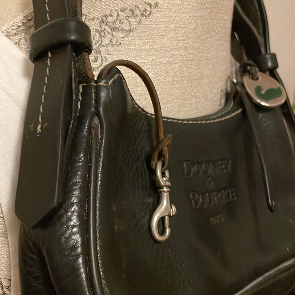 Dooney & Bourke Black Leather Women's Bag - Picture 3 of 7